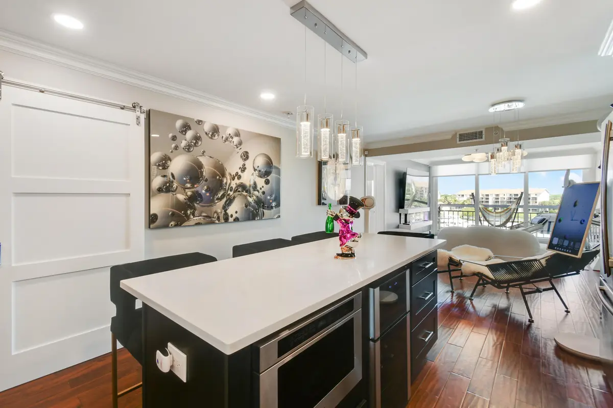 Kitchen at 2401 Marina Isle Way 503, Jupiter