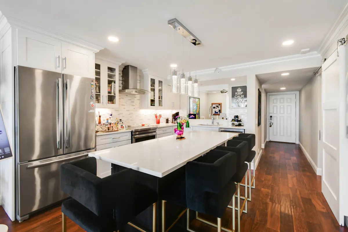 Kitchen at 2401 Marina Isle Way 503, Jupiter