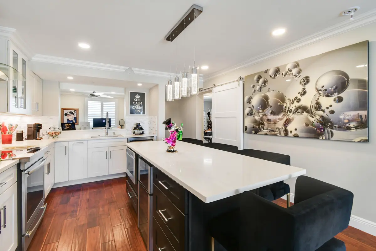 Kitchen at 2401 Marina Isle Way 503, Jupiter