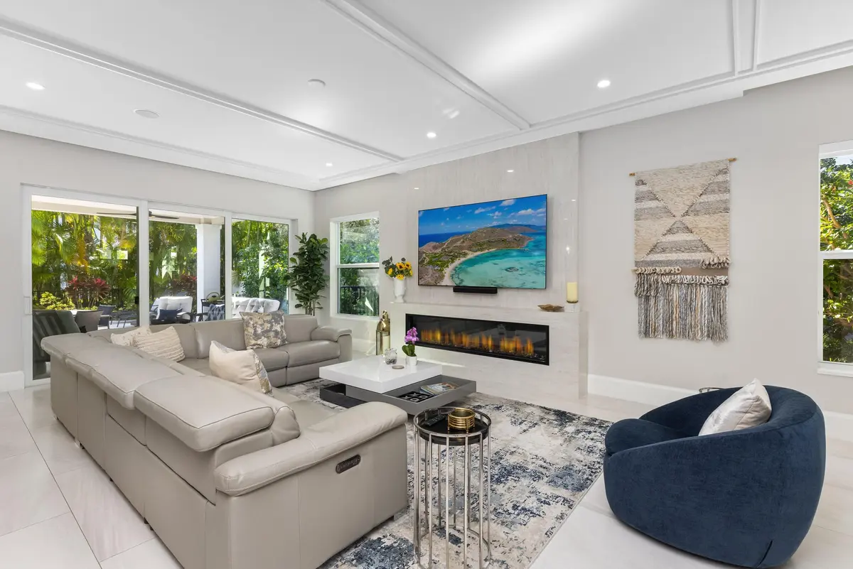 Living Area 4 at 444 NE Wavecrest Way, Boca Raton