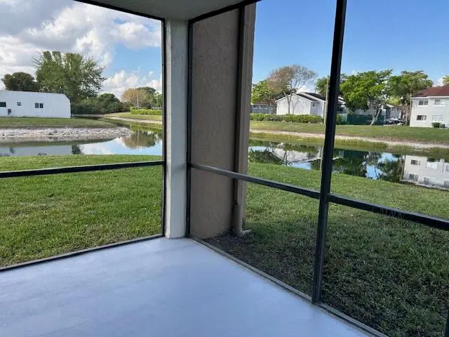 Screened Patio at 145 Lake Nancy Lane 125, West Palm Beach