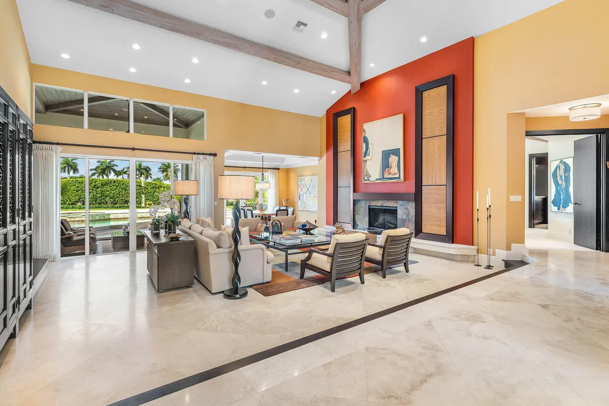 Living Room at 7210 Ayrshire Lane, Boca Raton