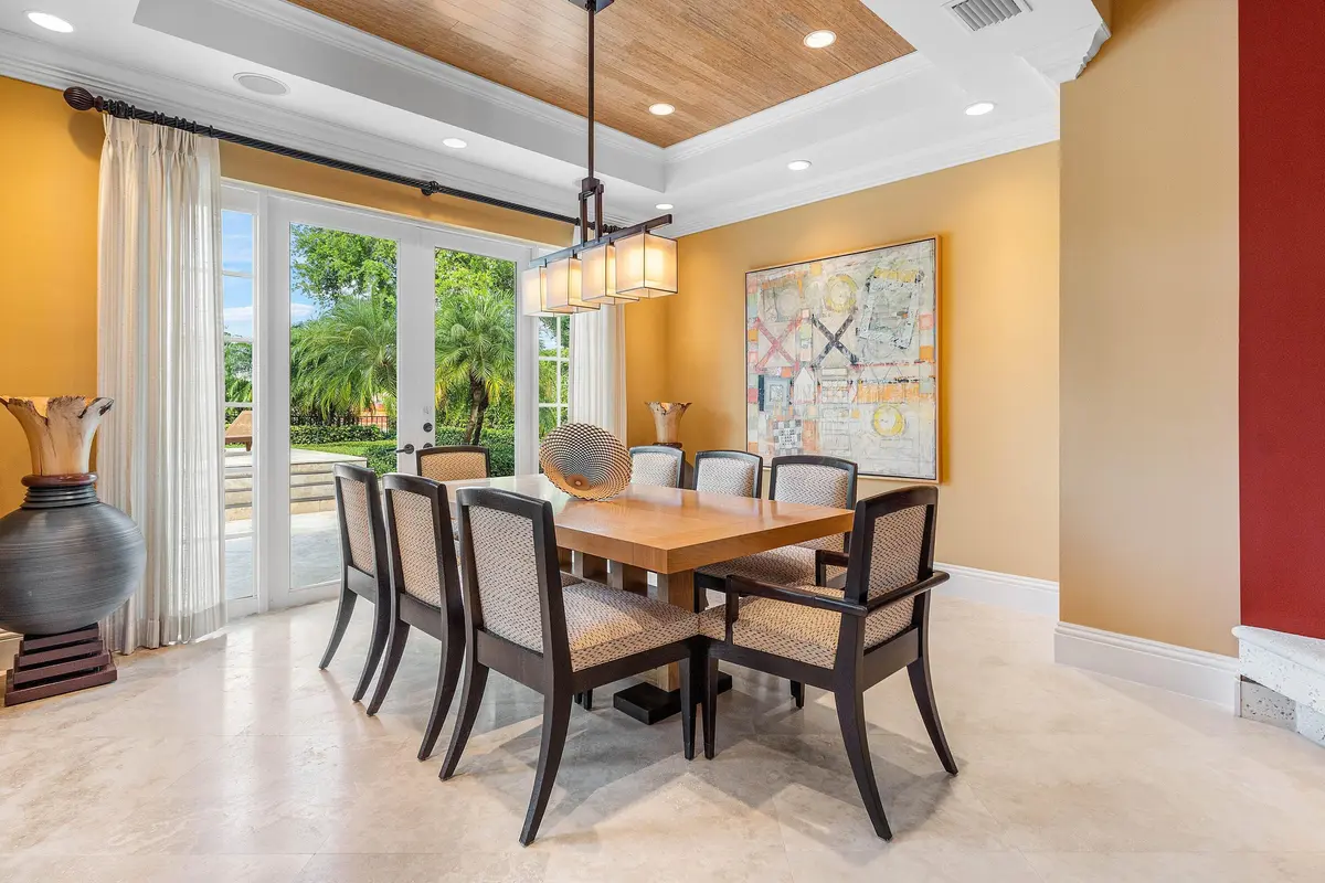 Dining Room at 7210 Ayrshire Lane, Boca Raton