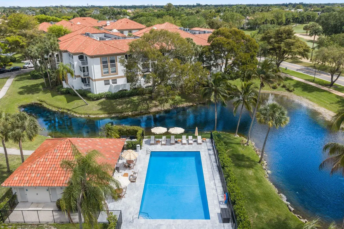 Aerial of Building at 7370 Orangewood Lane 302, Boca Raton