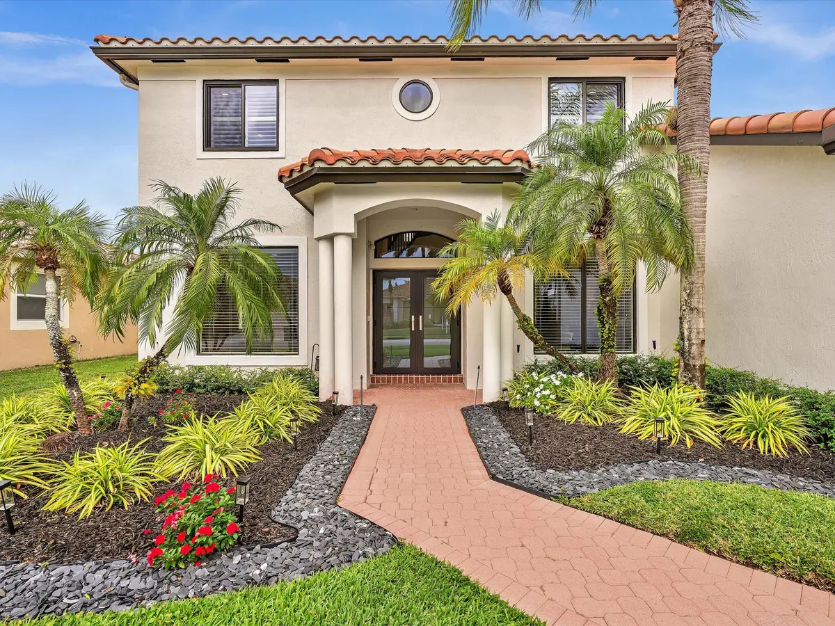 Front Exterior at 21831 Palm Grass Drive, Boca Raton
