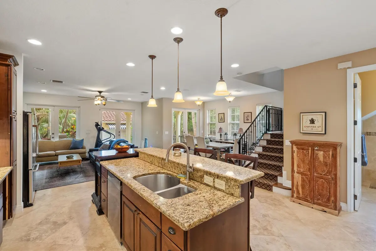 Kitchen Island at 218 N Palmway, Lake Worth Beach