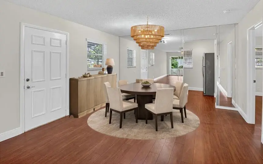 DININGROOM RENDER at 801 Meadowlark Lane, Delray Beach