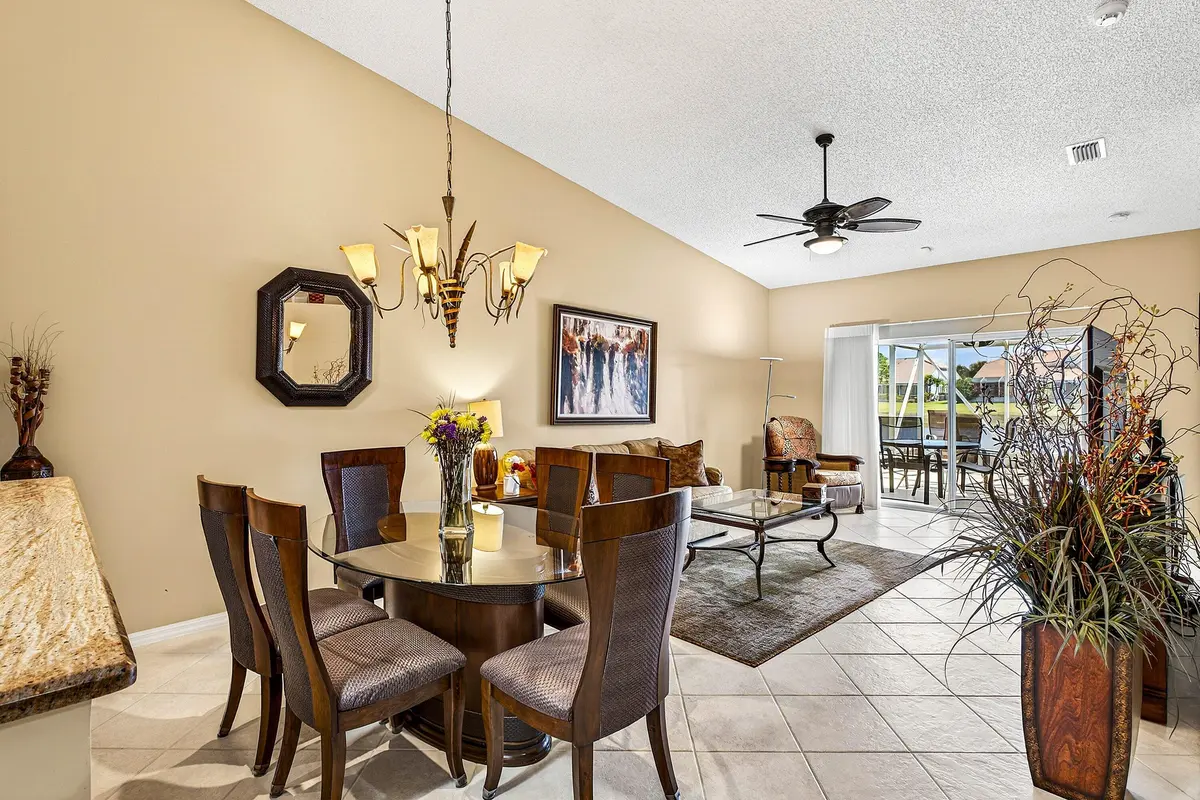 Dining Room at 8088 Cormyour Way, Boynton Beach