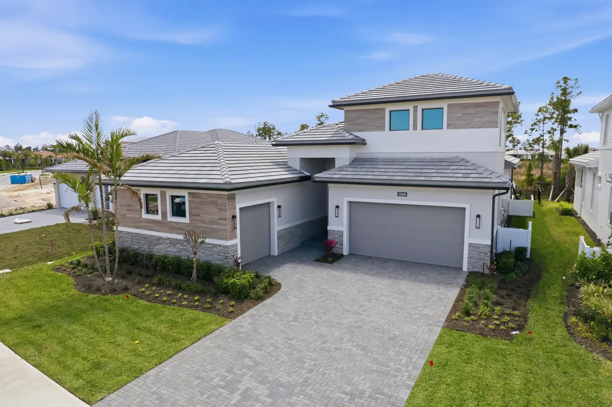 Front Exterior at 13688 Le Christine Drive, Palm Beach Gardens