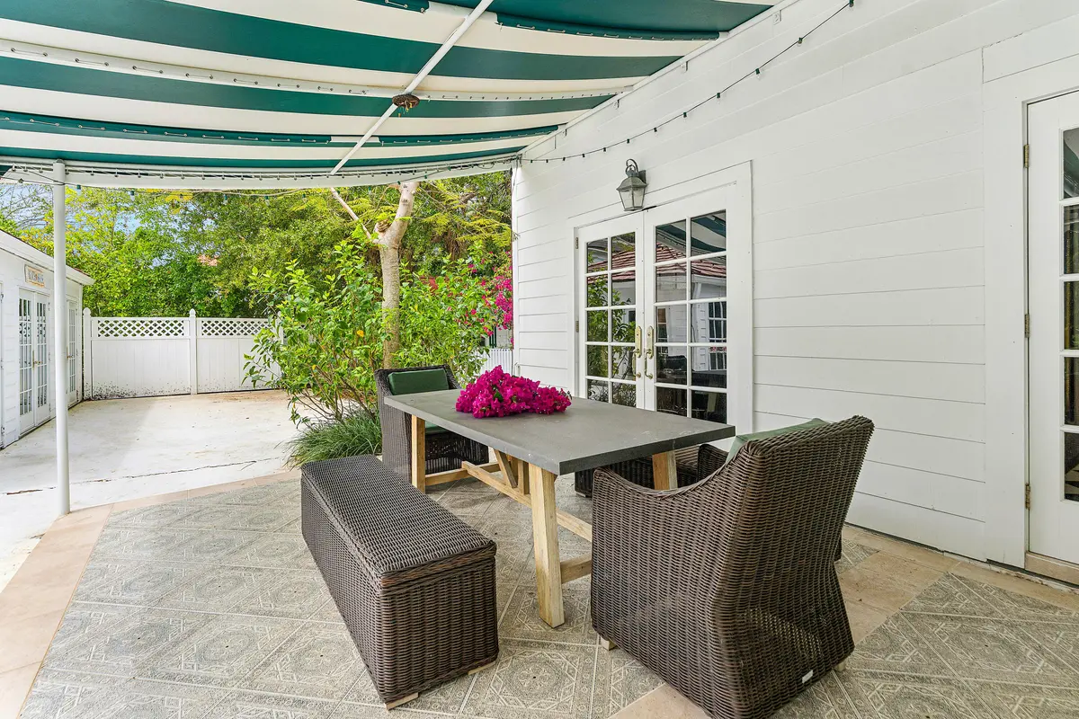 Terrace at 210 Merrain Road, Palm Beach