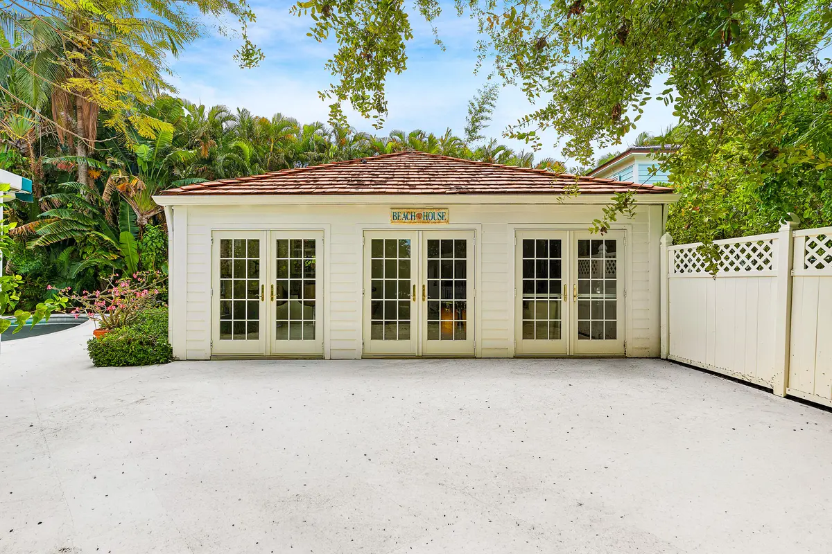 Guest House Front at 210 Merrain Road, Palm Beach