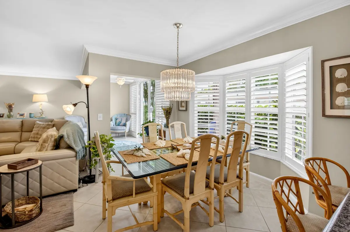 Dining / Sitting Area at 75 Venetian Drive A-2, Delray Beach