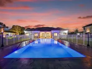 Pool Night at 4830 SW 159th Avenue, Southwest Ranches
