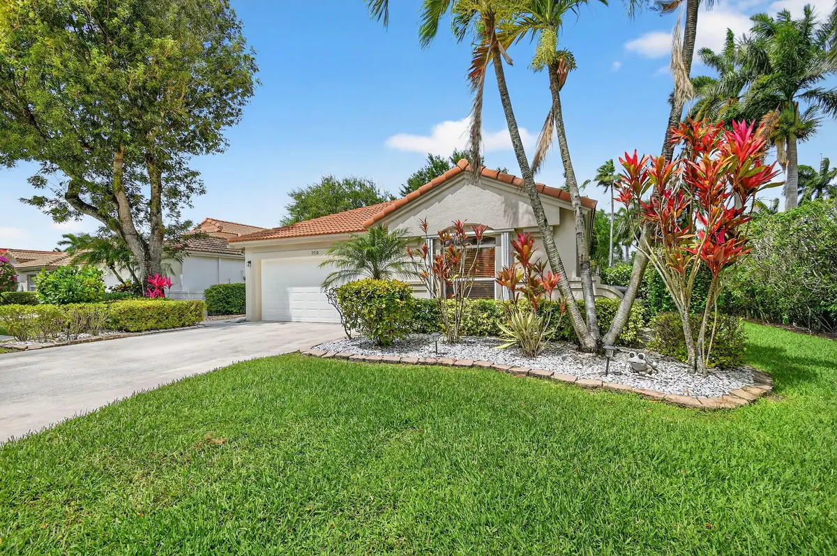 front at 9718 Harbour Lake Circle, Boynton Beach