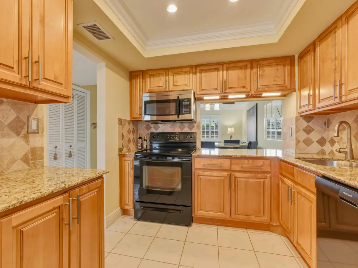 Kitchen at 9810 Marina Boulevard 1136, Boca Raton
