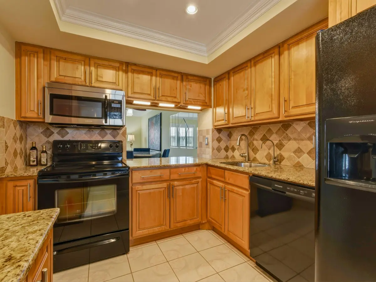 Kitchen at 9810 Marina Boulevard 1136, Boca Raton