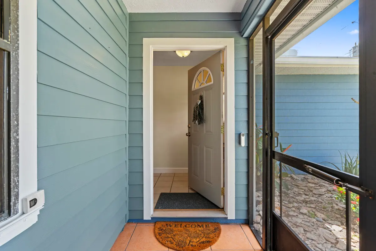 Front Door at 5900 Birch Drive, Fort Pierce
