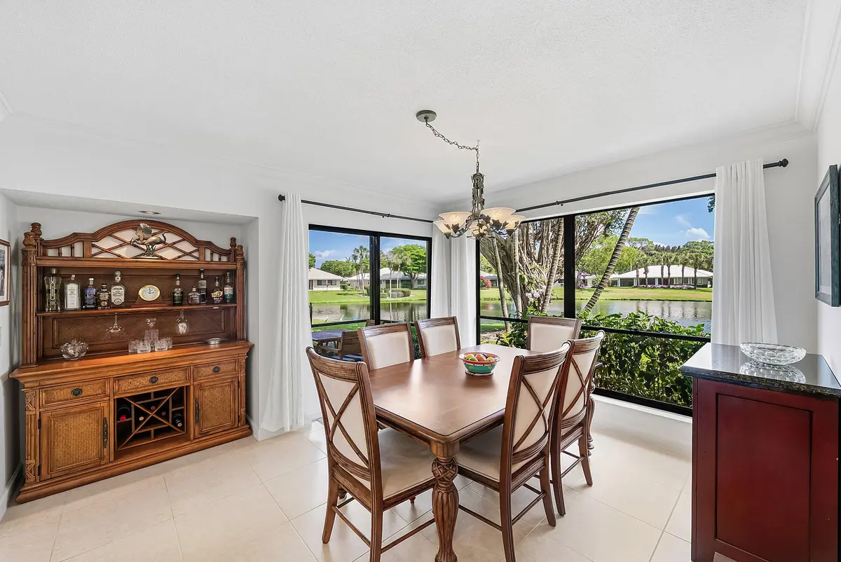 Dining Area at 3682 Quail Ridge  Drive Green Heron S, Boynton Beach