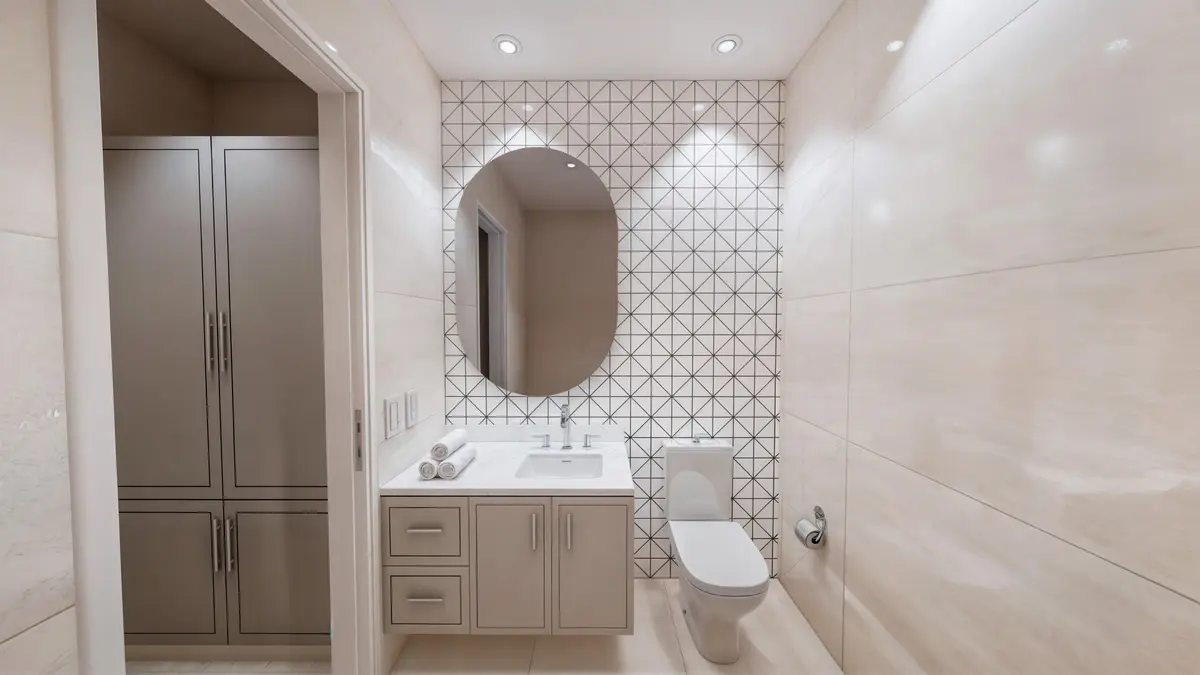 cabana bath at 1240 Aryana  Way, Delray Beach