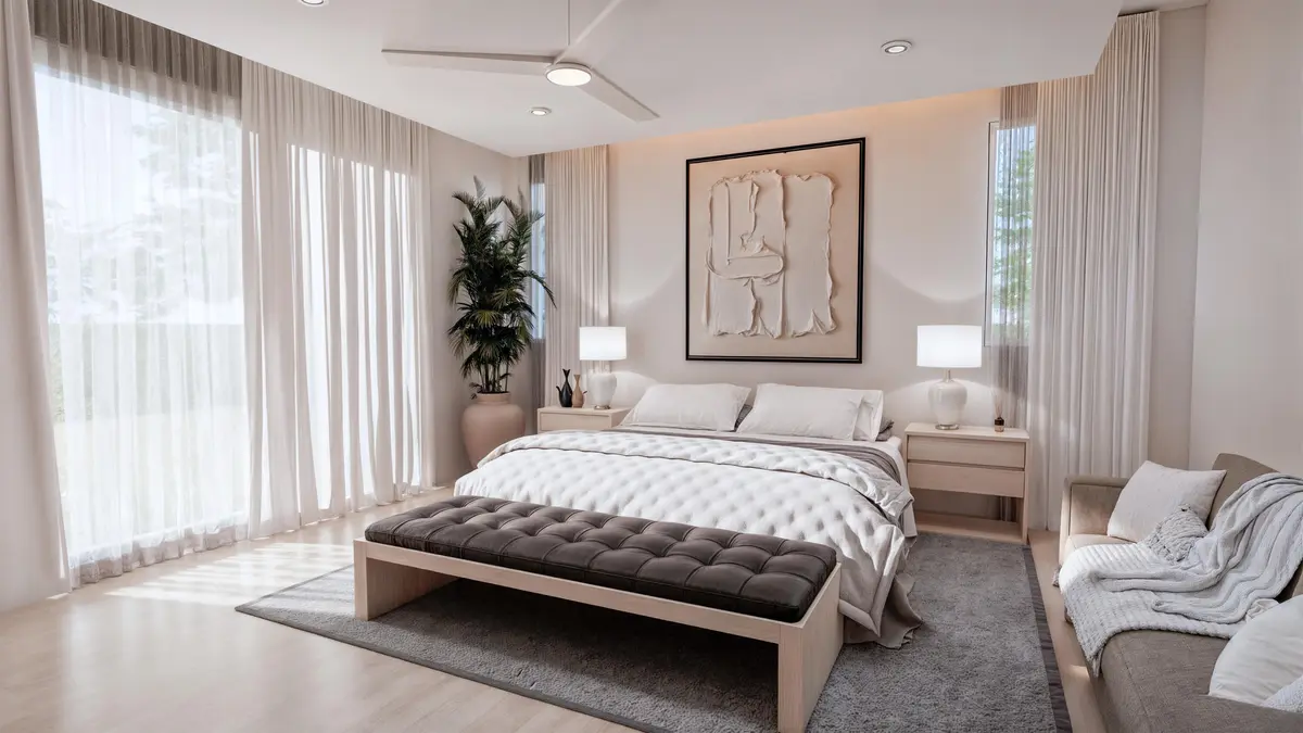 primary bed at 1240 Aryana  Way, Delray Beach