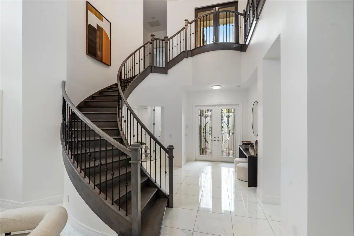 Stairs at 9086 Fiano Place, Boca Raton