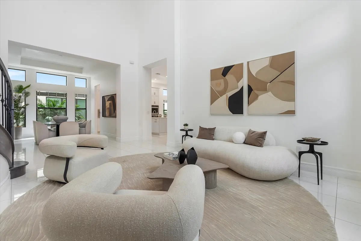 Living Room at 9086 Fiano Place, Boca Raton
