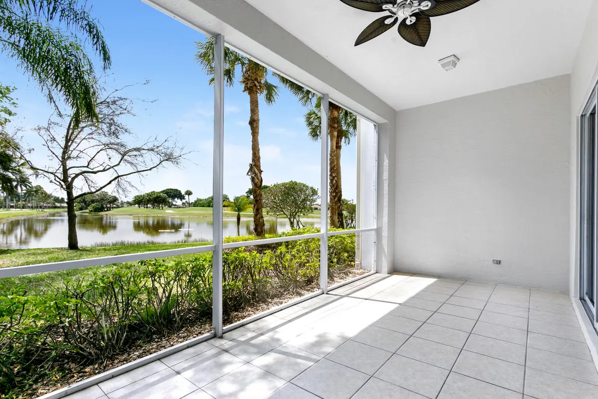 Exterior Porch at 7507 Orchid Hammock Drive 6a, West Palm Beach