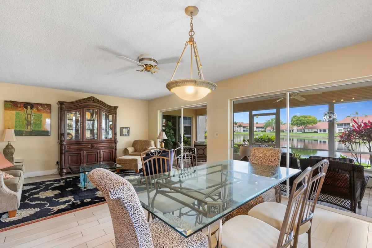 Dining Room at 14407 Via Royale 1, Delray Beach