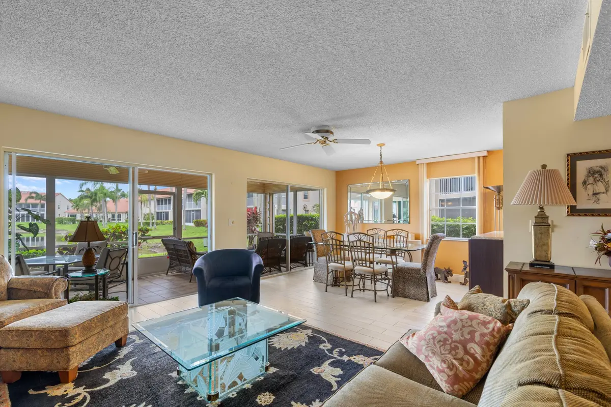 Living Room at 14407 Via Royale 1, Delray Beach
