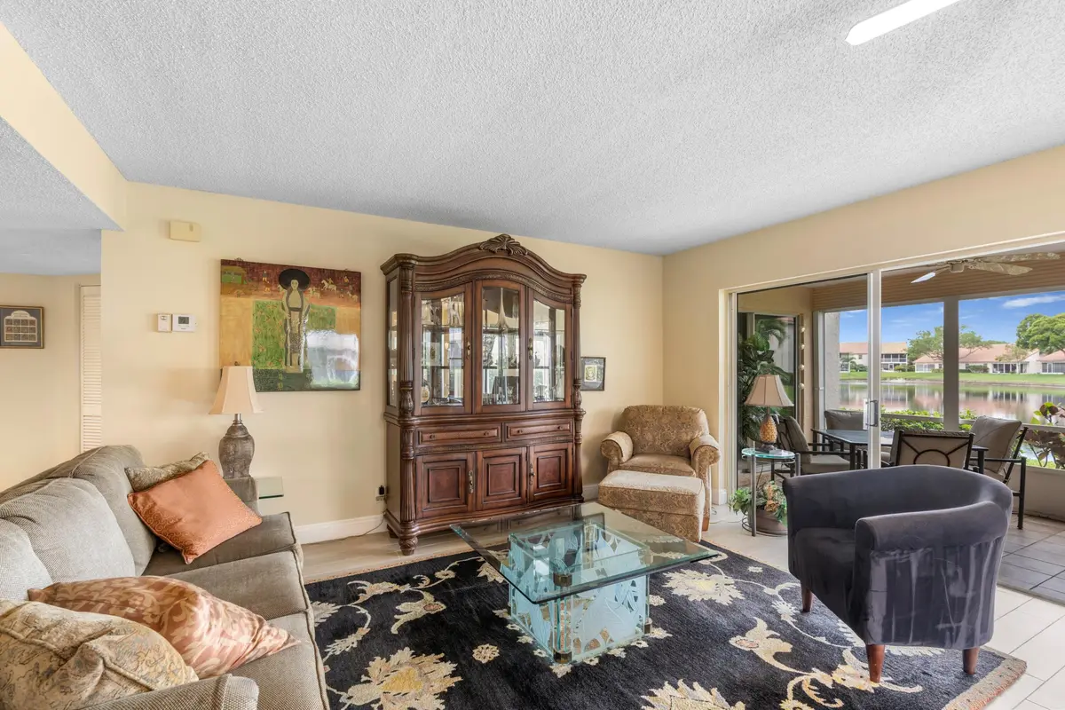 Living Room at 14407 Via Royale 1, Delray Beach