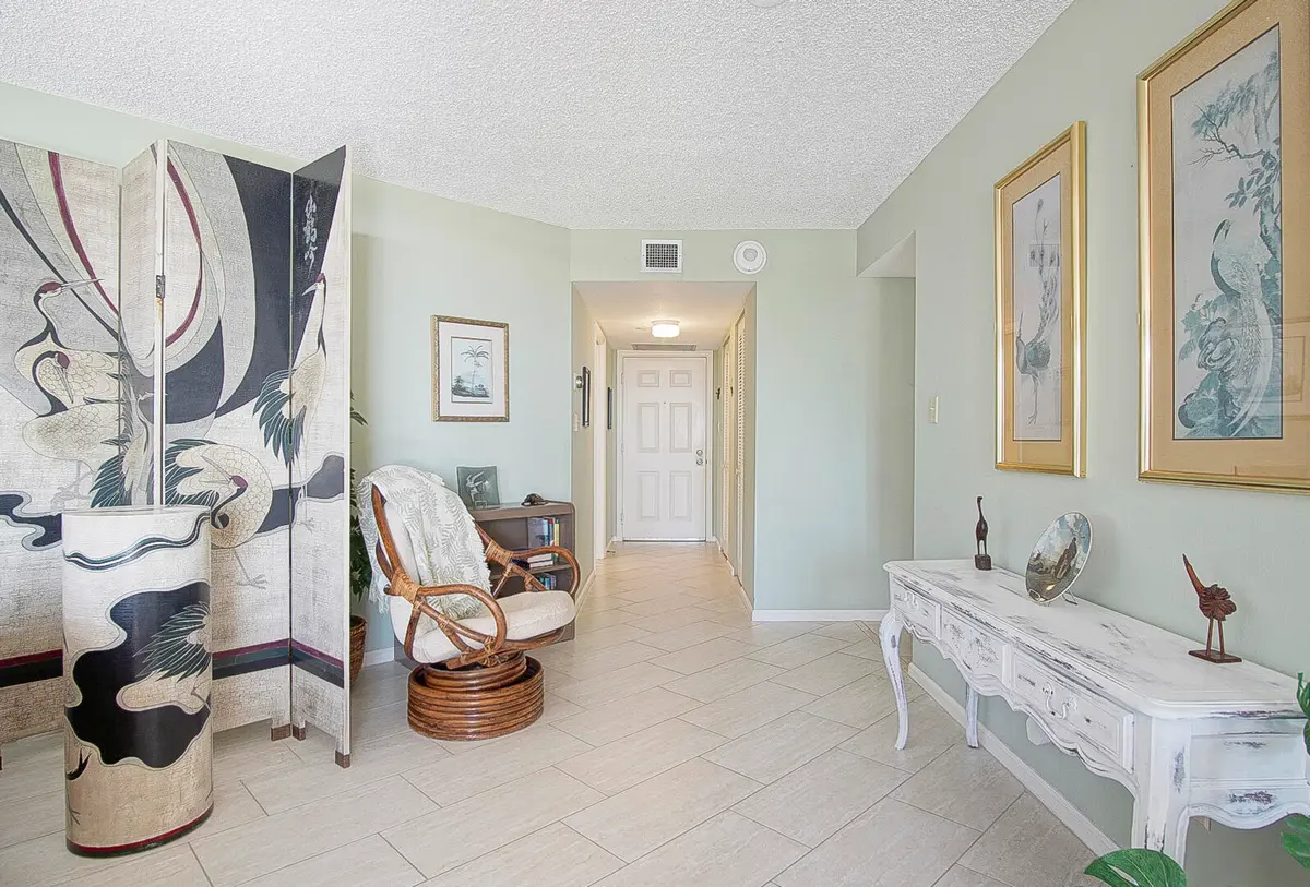 Entry door inside at 2400 S Ocean Drive 8144, Fort Pierce