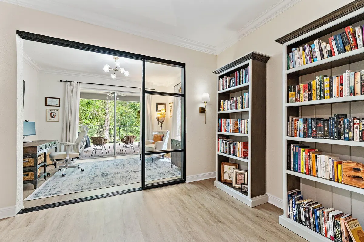 Den + Bookshelves at 2783 SW Butterfly Lane, Palm City