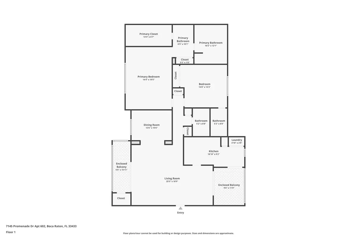 1-floor-1 at 7145 Promenade Drive 602, Boca Raton