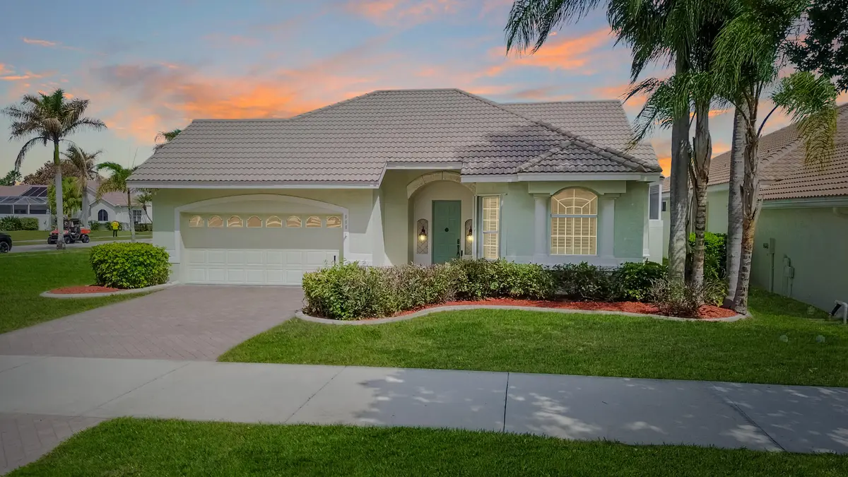 dusk at 668 SW Lake Charles Circle, Port St. Lucie