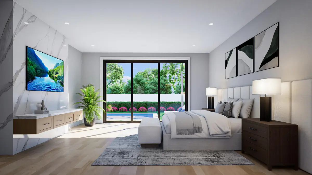 1642- Master Bedroom at 1642 NE 19th Street, Fort Lauderdale