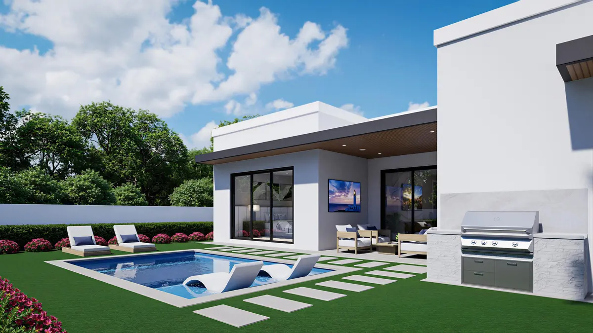 1642- Rear_01 at 1642 NE 19th Street, Fort Lauderdale