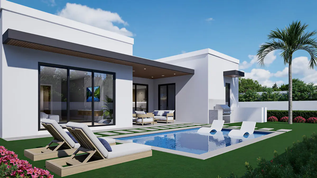 1642- Rear_02 at 1642 NE 19th Street, Fort Lauderdale