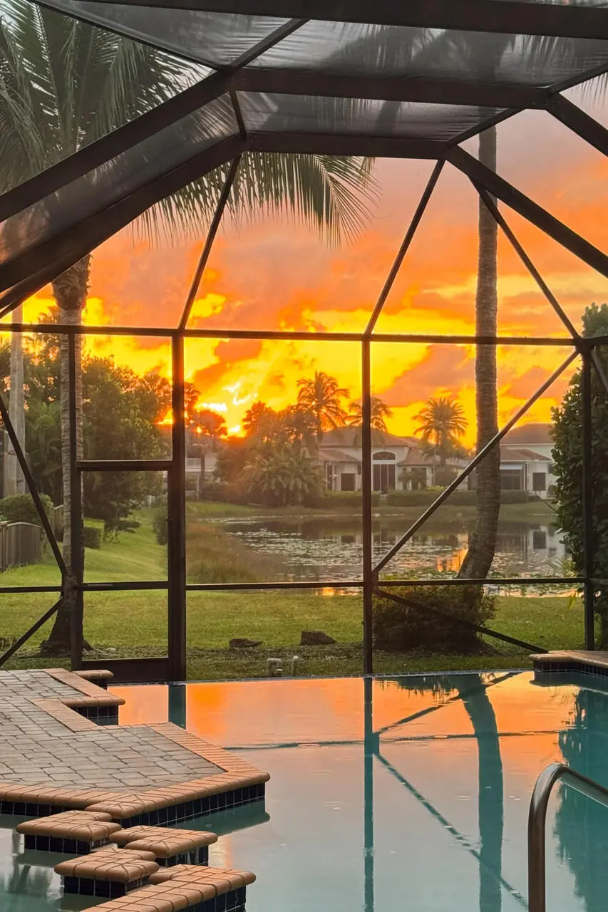Sunset at 6666 NW 127th Terrace, Parkland