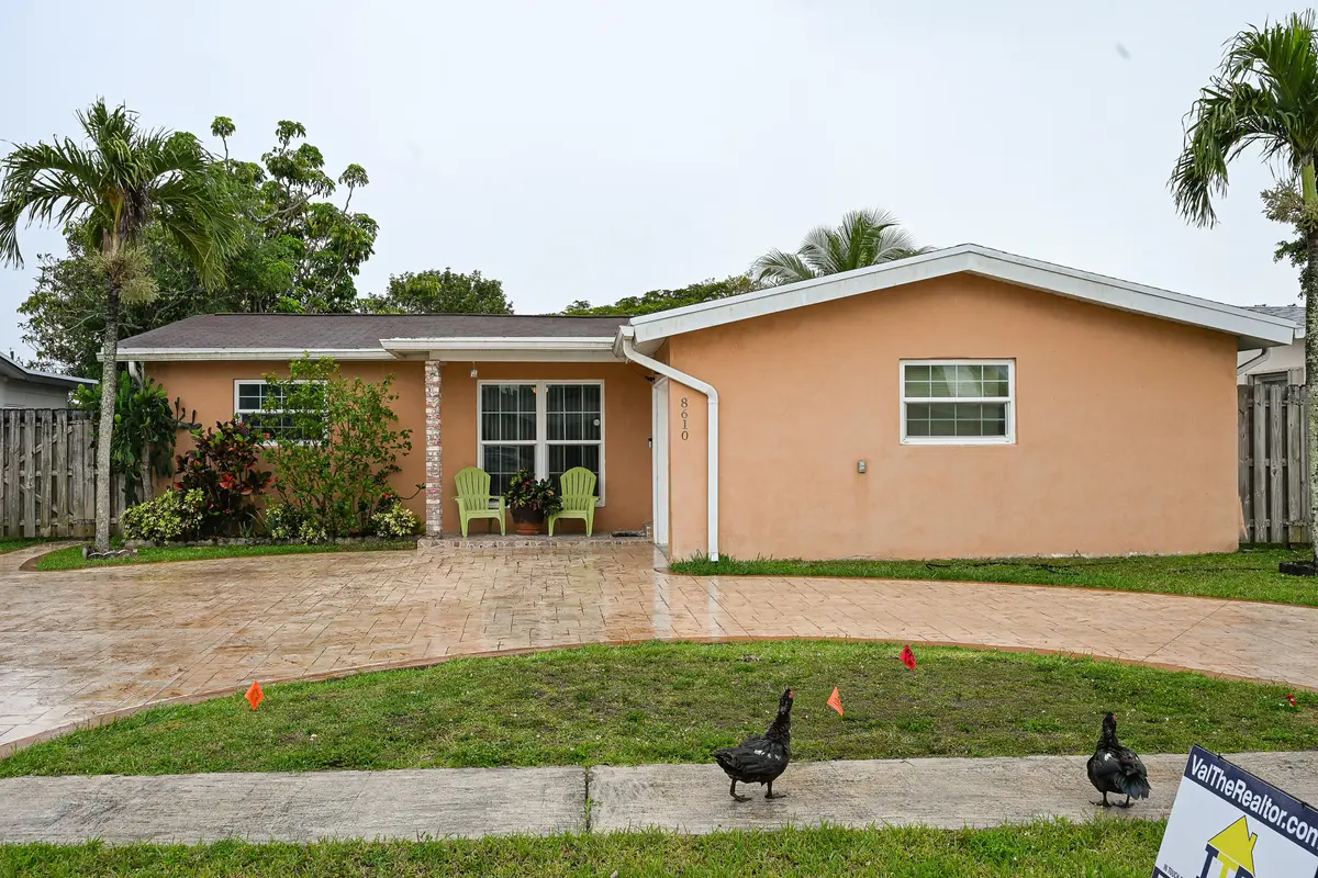 Front View at 8610 NW 27th Place, Sunrise