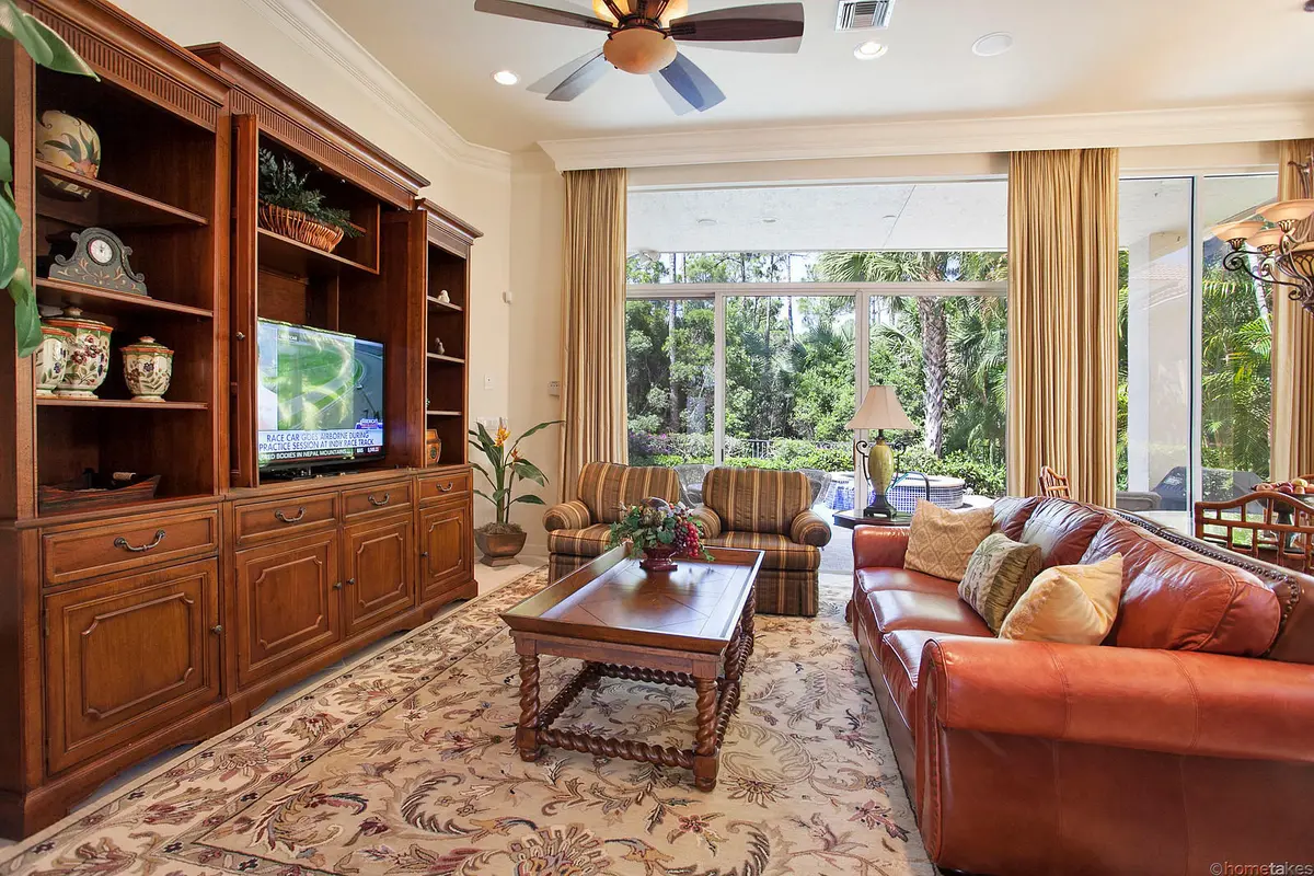 family Room at 206 Porto Vecchio Way, Palm Beach Gardens
