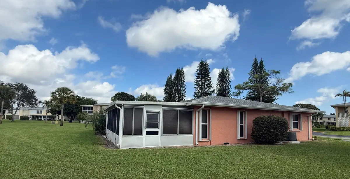 EXTERIOR BACK at 1460 NW 19th Terrace 71-a, Delray Beach