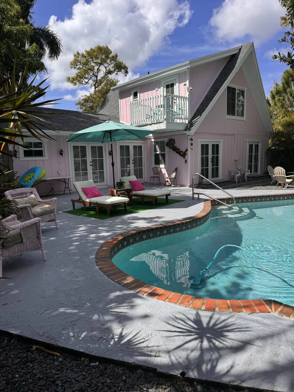 Pool at 1256 Palmetto Road, Haverhill