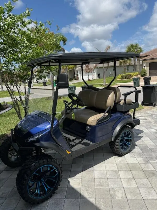 Golf cart at 13436 SW River Rock Road, Port St. Lucie