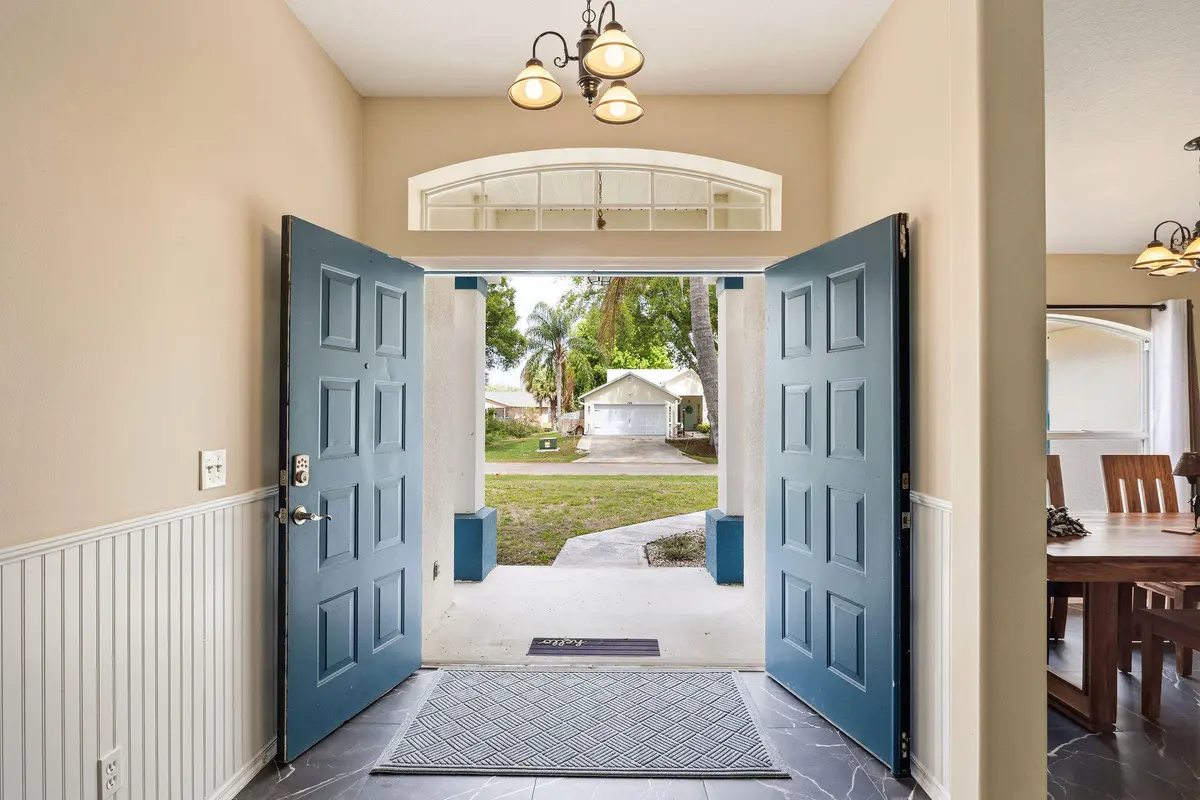 Double Door Entry at 720 Bayfront Terrace, Sebastian