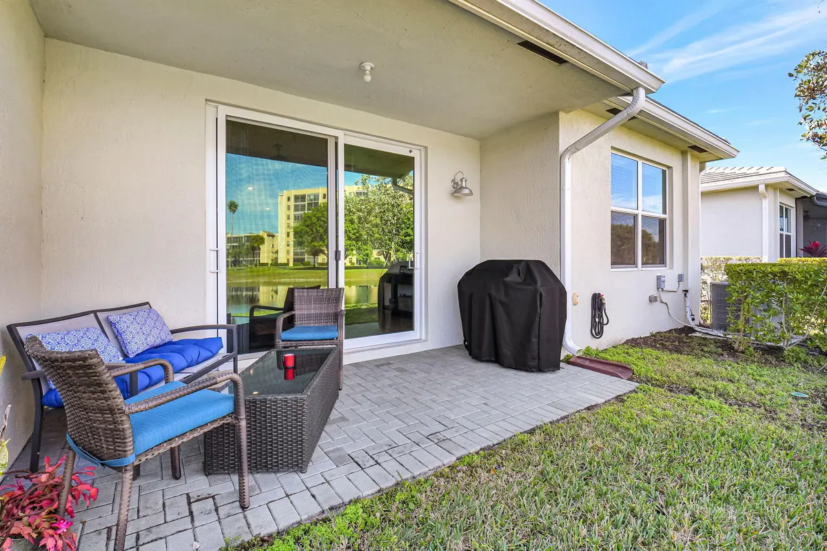 Covered Porch at 7017 Peters Lane, Delray Beach