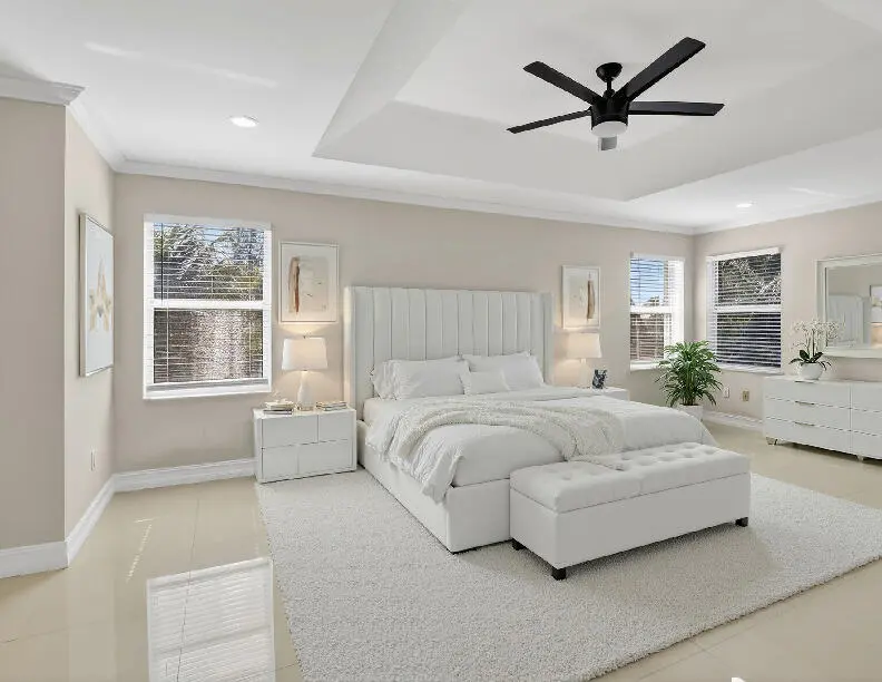 2 Staged Primary Bedroom Suite at 1716 NW 166th Avenue, Pembroke Pines