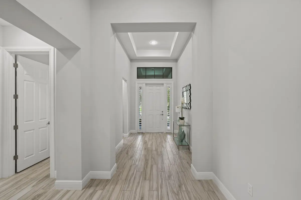 Foyer facing out at 11759 Palermo Road, Parkland