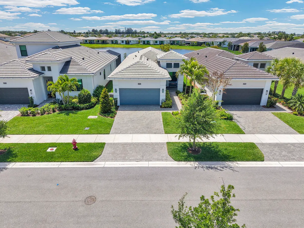 Aerial at 15780 Key Biscayne Lane, Westlake