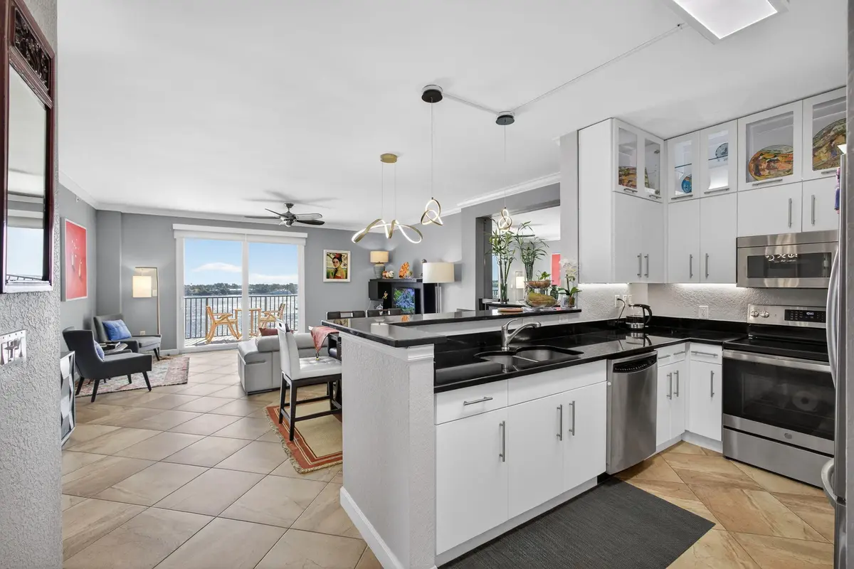 Kitchen at 1801 N Flagler Drive 901, West Palm Beach