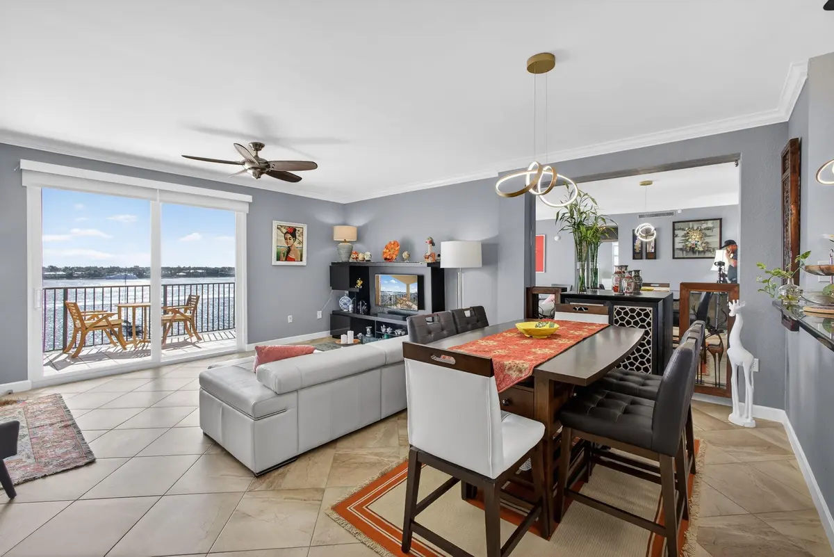 Living Room at 1801 N Flagler Drive 901, West Palm Beach
